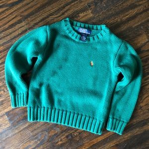 Boys 4T polo sweater excellent Condition